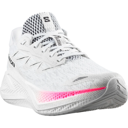 Salomon Herrenlaufschuhe Schuhe Aero Glide 4, Gravel-Laufschuhe für Straße und Gelände mit maximaler Dämpfung, white/white - machsport