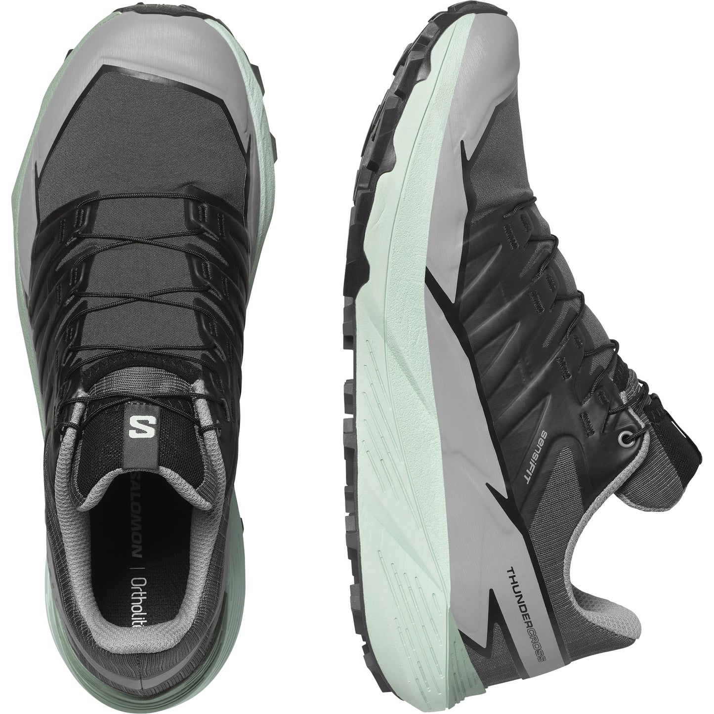 Salomon Laufschuhe Thundercross grau - machsport