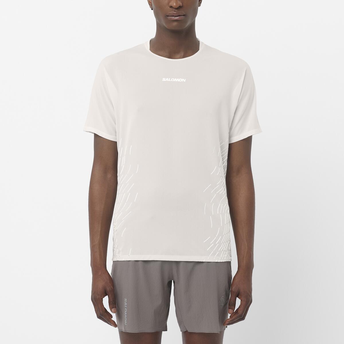 Salomon Herrenlaufshirt T-Shirt Sense Aero SS Tee GFX - machsport