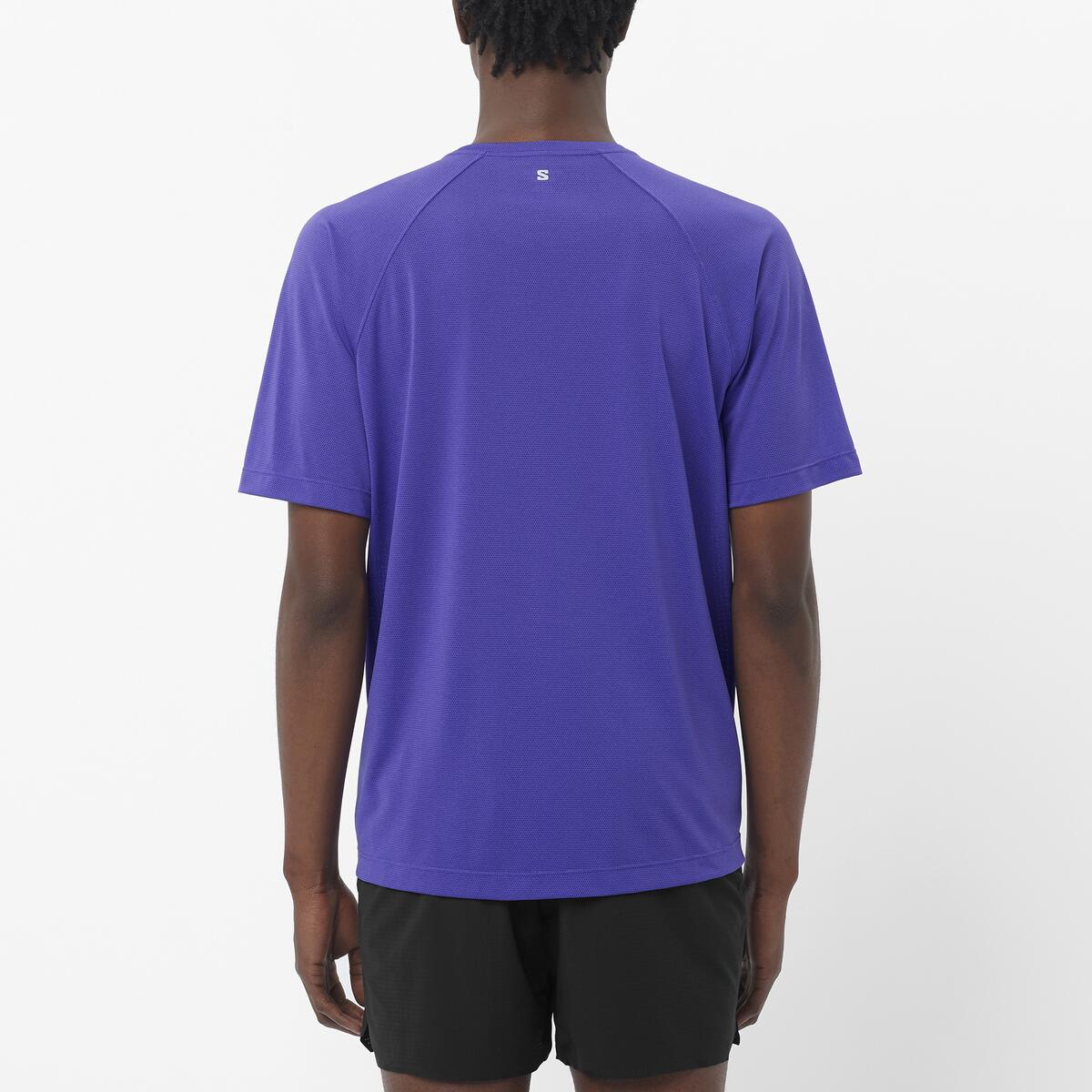 Salomon Herrenlaufshirt T-Shirt SHKout Core SS Tee - machsport