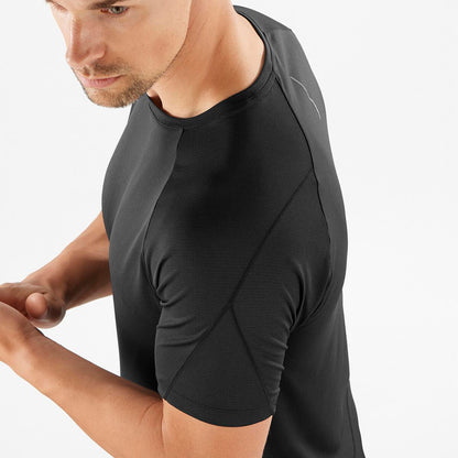 Salomon Herrenshirt Cross Run Tee - machsport