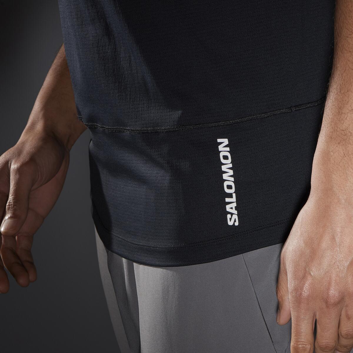 Salomon Herrenshirt Cross Run Tee - machsport