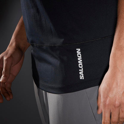 Salomon Herrenshirt Cross Run Tee - machsport