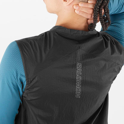 Salomon Herrenweste Sense Aero Wind Vest - machsport