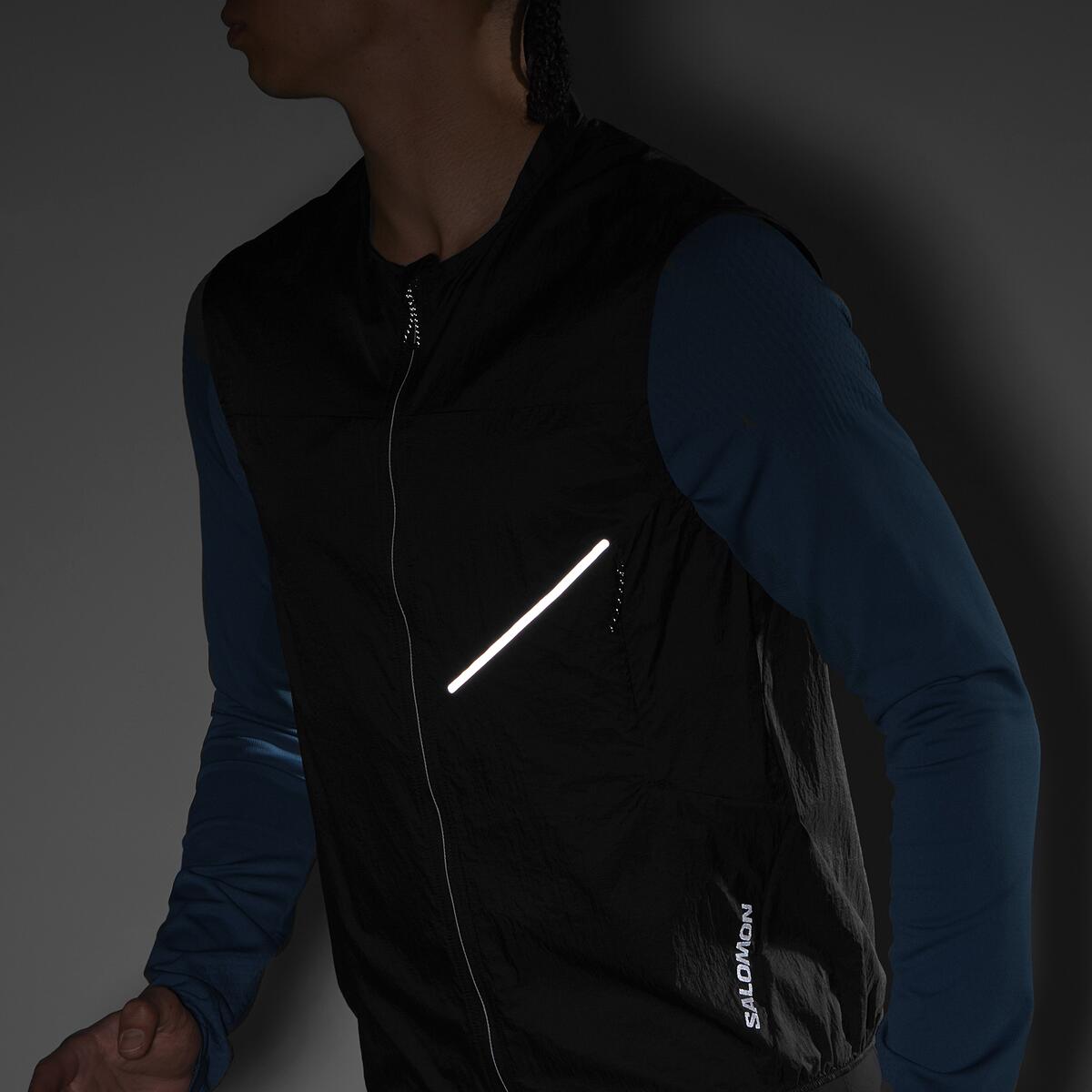 Salomon Herrenweste Sense Aero Wind Vest - machsport