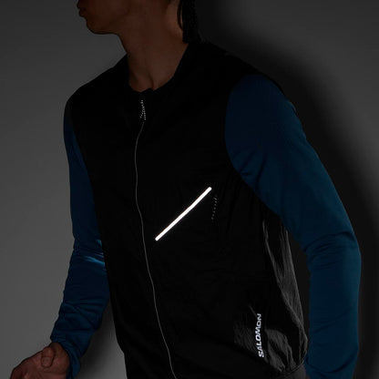Salomon Herrenweste Sense Aero Wind Vest - machsport