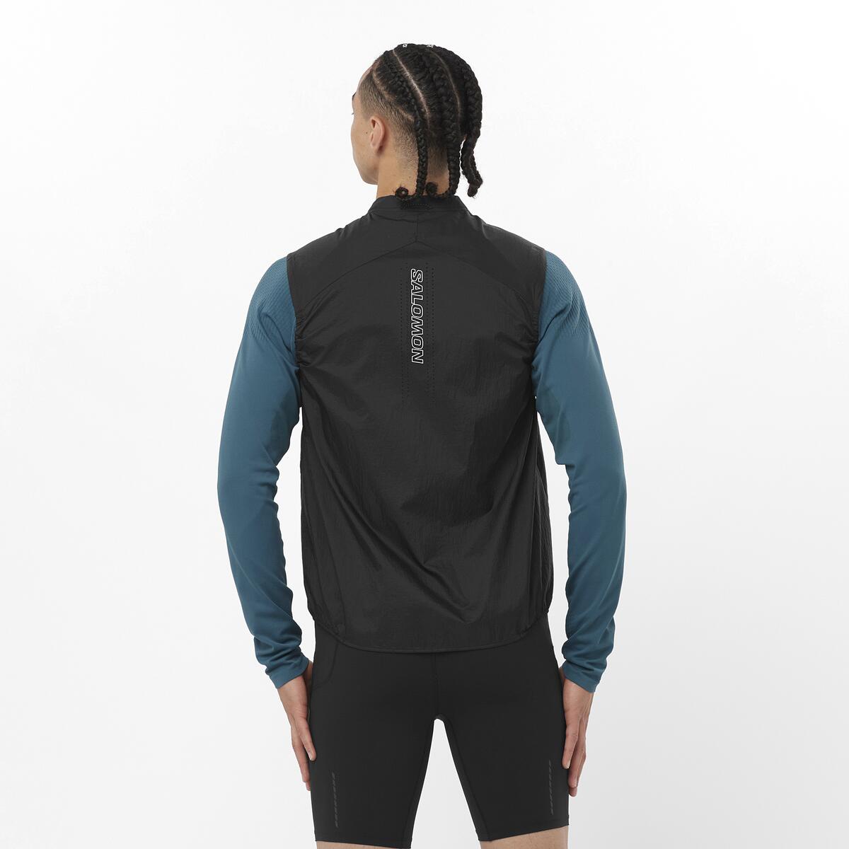 Salomon Herrenweste Sense Aero Wind Vest - machsport – Bild 