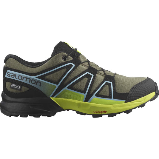 Salomon Kinderlaufschuhe Speedcross CSWP Jr. – gelb / 31