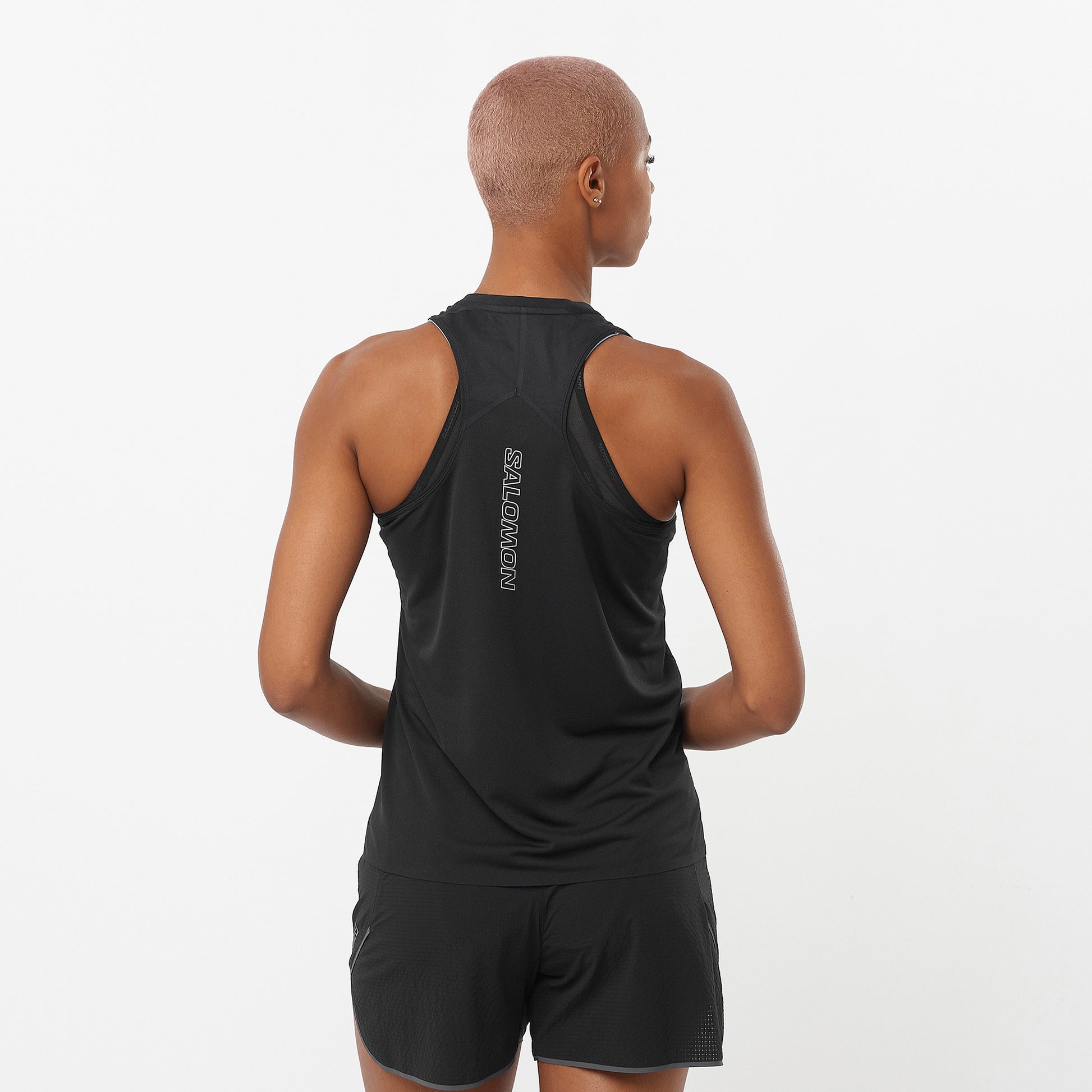 Salmon Damenshirt Sense Aero Singlet - machsport – Bild 