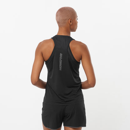 Salmon Damenshirt Sense Aero Singlet - machsport