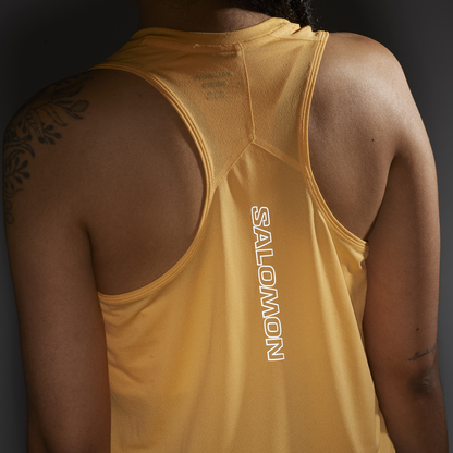 Salomon Damenshirt Sense Aero Short Tank - machsport