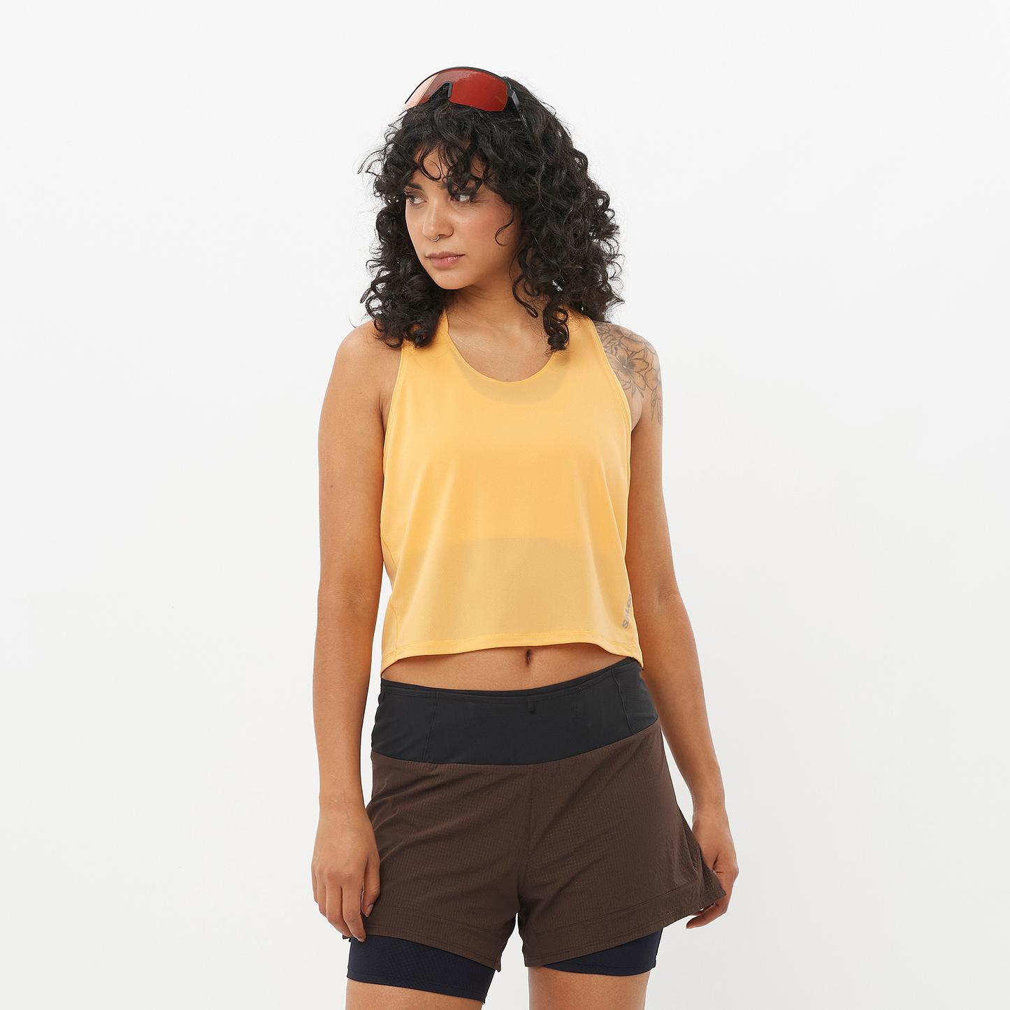 Salomon Damenshirt Sense Aero Short Tank - machsport