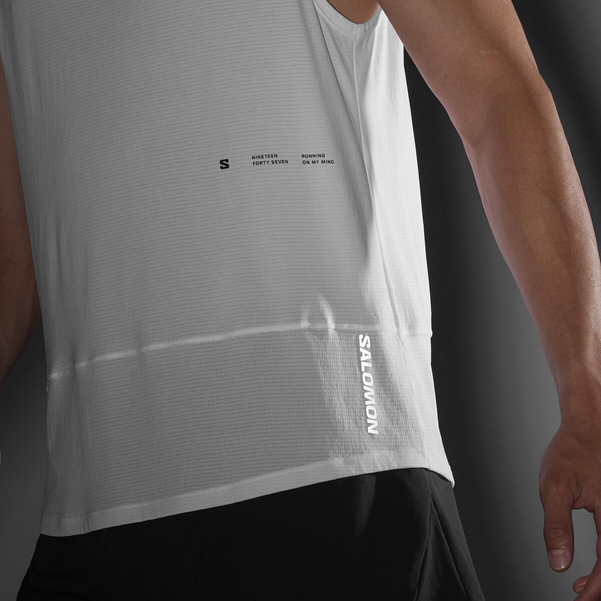 Salomon Herrenshirt Cross Run Tank GFX M - machsport