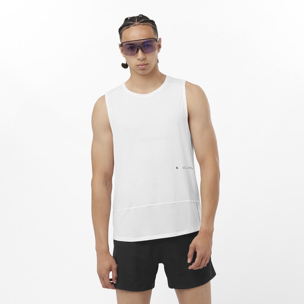 Salomon Herrenshirt Cross Run Tank GFX M - machsport – Bild 