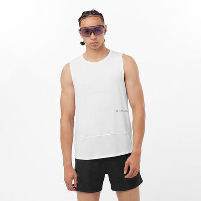 Salomon Herrenshirt Cross Run Tank GFX M - machsport