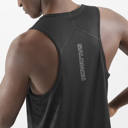 Salomon Herrenshirt Sense Aero Singlet GFX - machsport