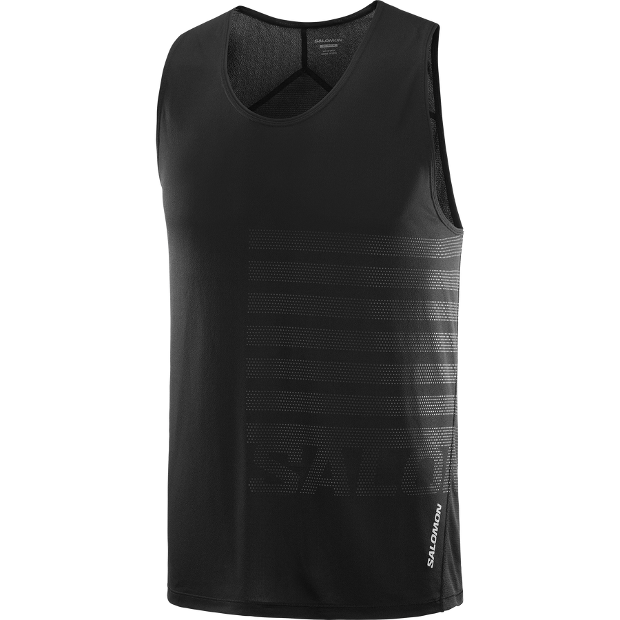 Salomon Herrenshirt Sense Aero Singlet GFX - machsport