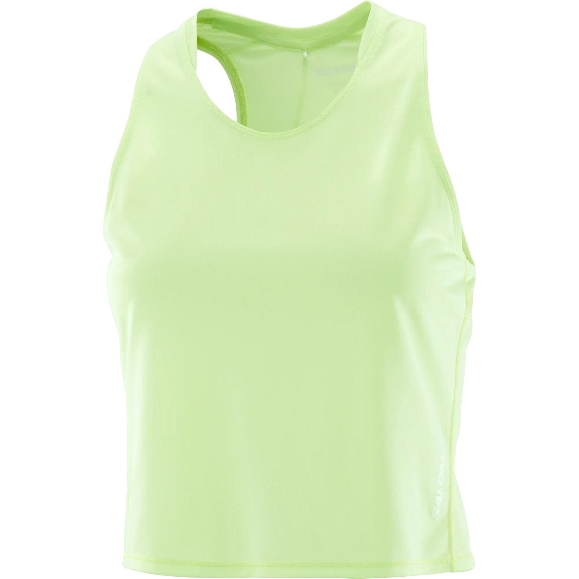 Salomon Sense Aero Short Tank Top, leichtes Running Tanktop mit hoher Atmungsaktivität für schnelle Läufe, butterfly - machsport – Bild 