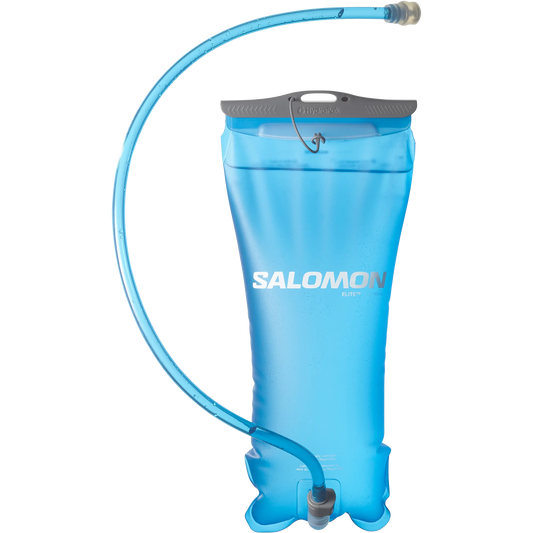 Salomon Trinkblase Soft Reservoir 2l U, Trinkreservoir für Wandern mit 2 Liter Volumen und hoher Durchflussrate – blau / ONE SIZE
