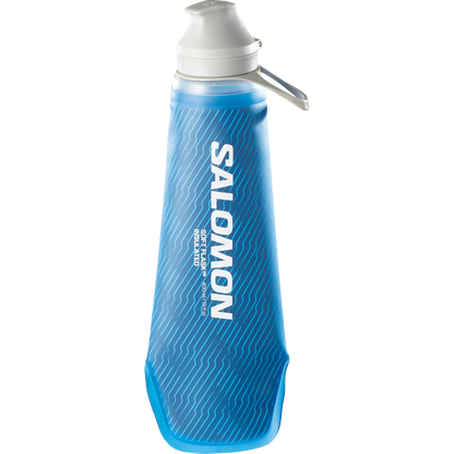 Salomon Flask 400 ml insulated, isolierte Soft Flask für Trailrunning bei Hitze und Kälte - machsport
