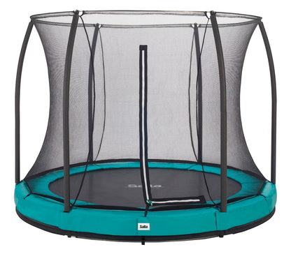 Salta Trampolin Comfort Edition Ground - 213cm - Rund Grün - machsport