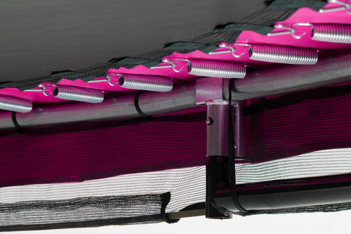 Salta Trampolin Comfort Edition Ground - 305cm - Rund Pink - machsport – Bild 