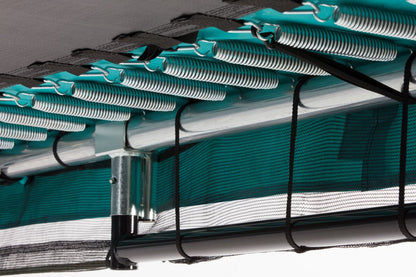Salta Trampolin Comfort Edition Ground - 305x214cm - Rechteckig Grün - machsport