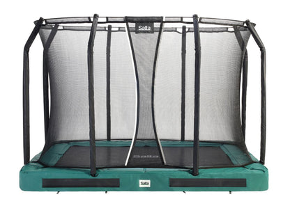 Salta Trampolin Premium Ground - 305x214cm - Rechteckig Grün - machsport