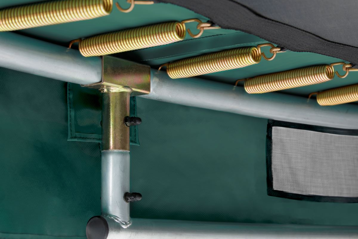 Salta Trampolin Premium Ground - 396cm - Rund Grün - machsport