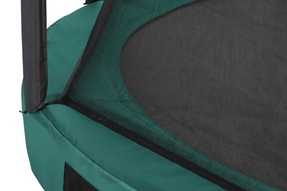Salta Trampolin Premium Ground - 427cm - Rund Grün - machsport