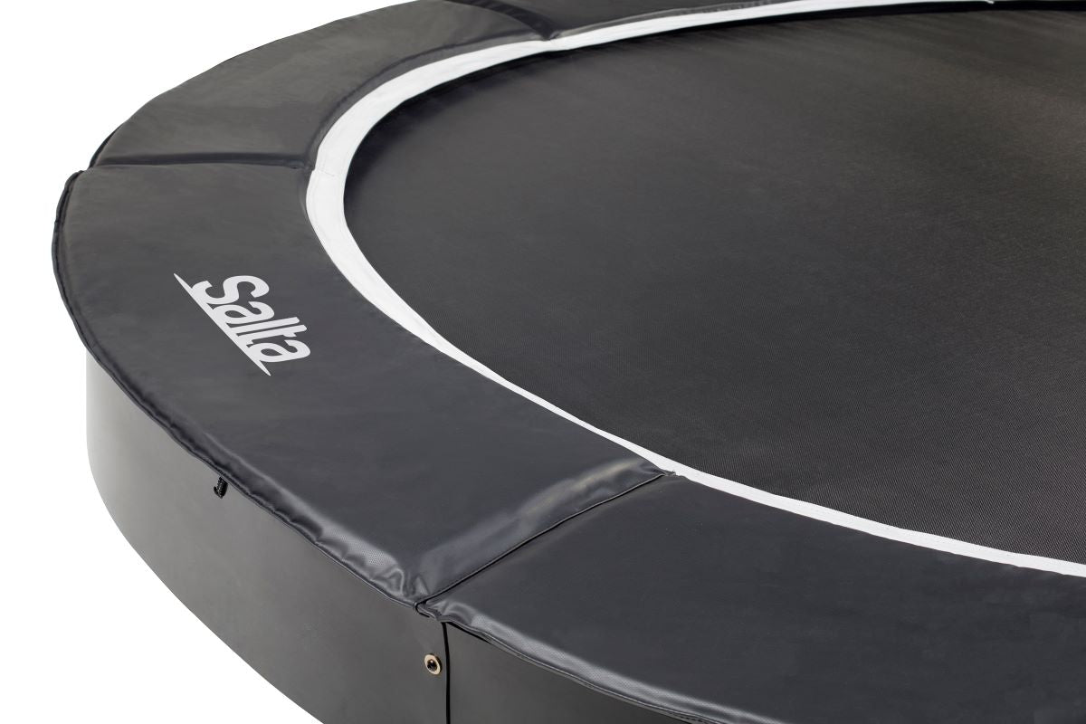 Salta Trampolin Royal Baseground Sports - 251cm - Rund Schwarz - machsport