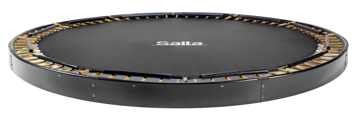 Salta Trampolin Royal Baseground Sports - 366cm - Rund Schwarz - machsport
