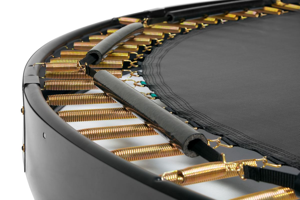 Salta Trampolin Royal Baseground Sports - 366cm - Rund Schwarz - machsport