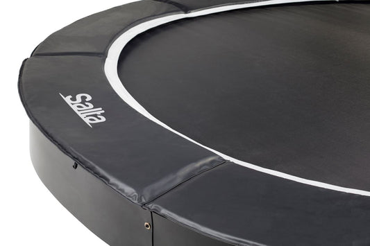 Salta Trampolin Royal Baseground Sports - 396cm - Rund Schwarz – ⌀ 396 cm / Schwarz / Rund