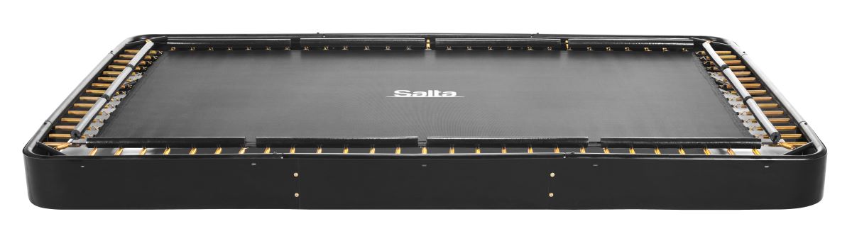 Salta Trampolin Royal Baseground Sports - 396x244cm - Rechteckig Schwarz - machsport – Bild 