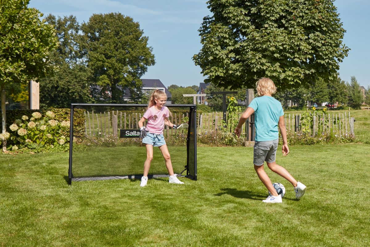 Salta Fußballtor Legend 180x120cm - Legend Schwarz - machsport – Bild 