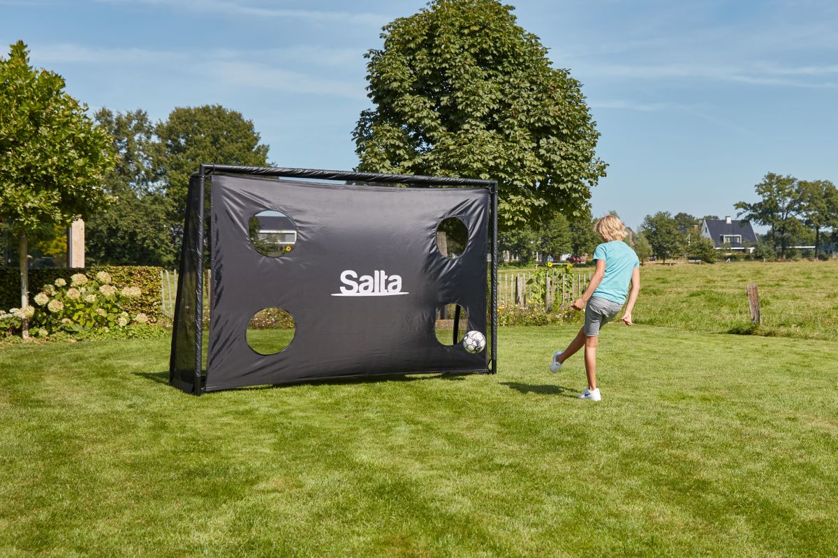 Salta Fußballtor Legend 300x200cm - Legend Schwarz - machsport – Bild 