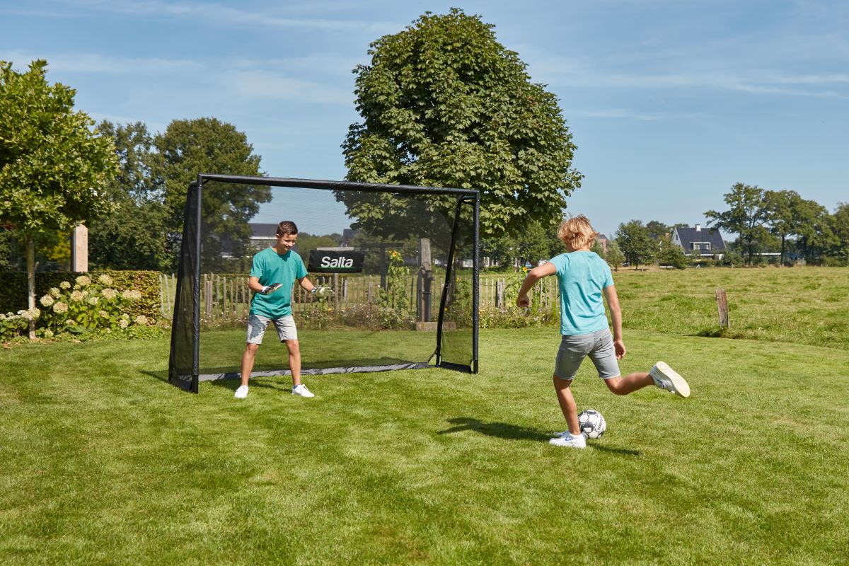 Salta Fußballtor Legend 300x200cm - Legend Schwarz - machsport – Bild 