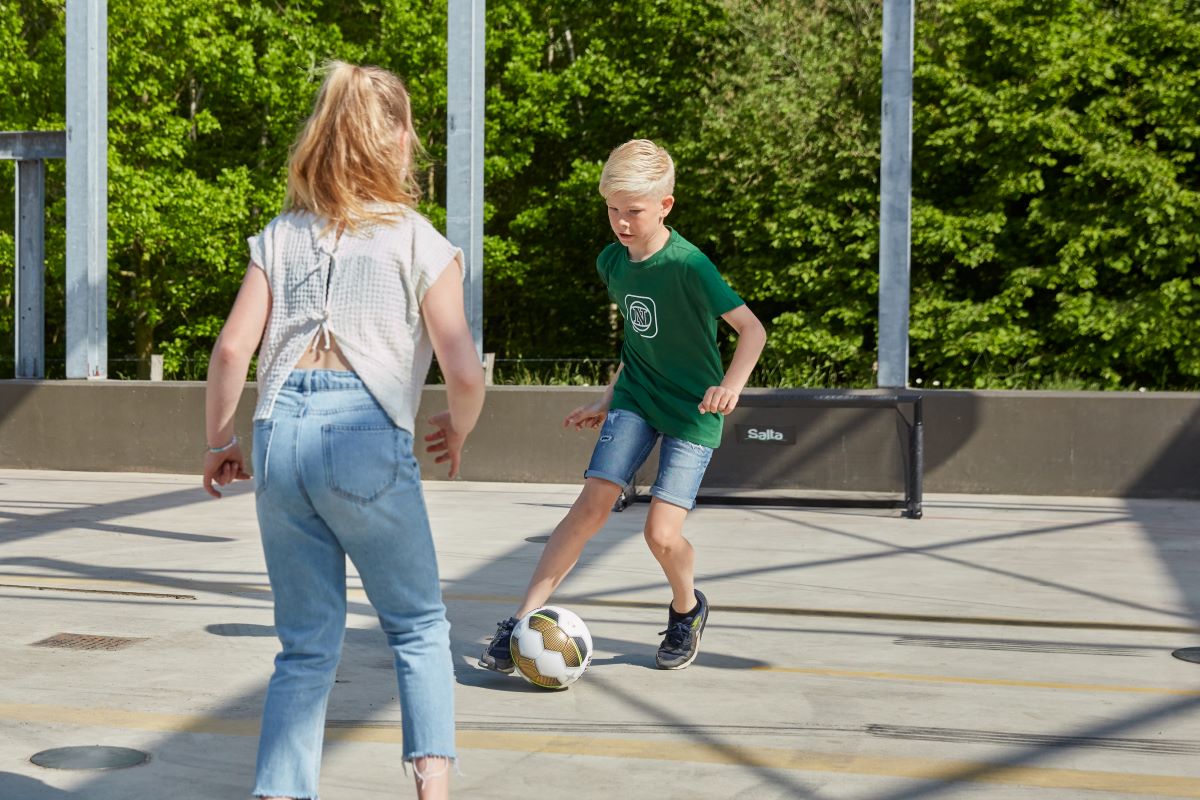 Salta Fußballtor Techniq 150x60cm - Techniq Schwarz - machsport