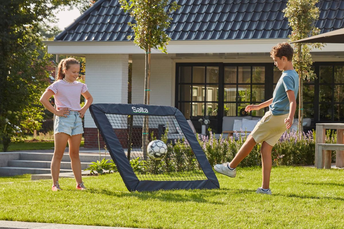 Salta Rebounder Motion 124x124cm - Motion Schwarz - machsport – Bild 