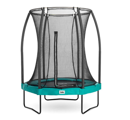 Salta Trampolin Comfort Edition - 153cm - Rund Grün - machsport