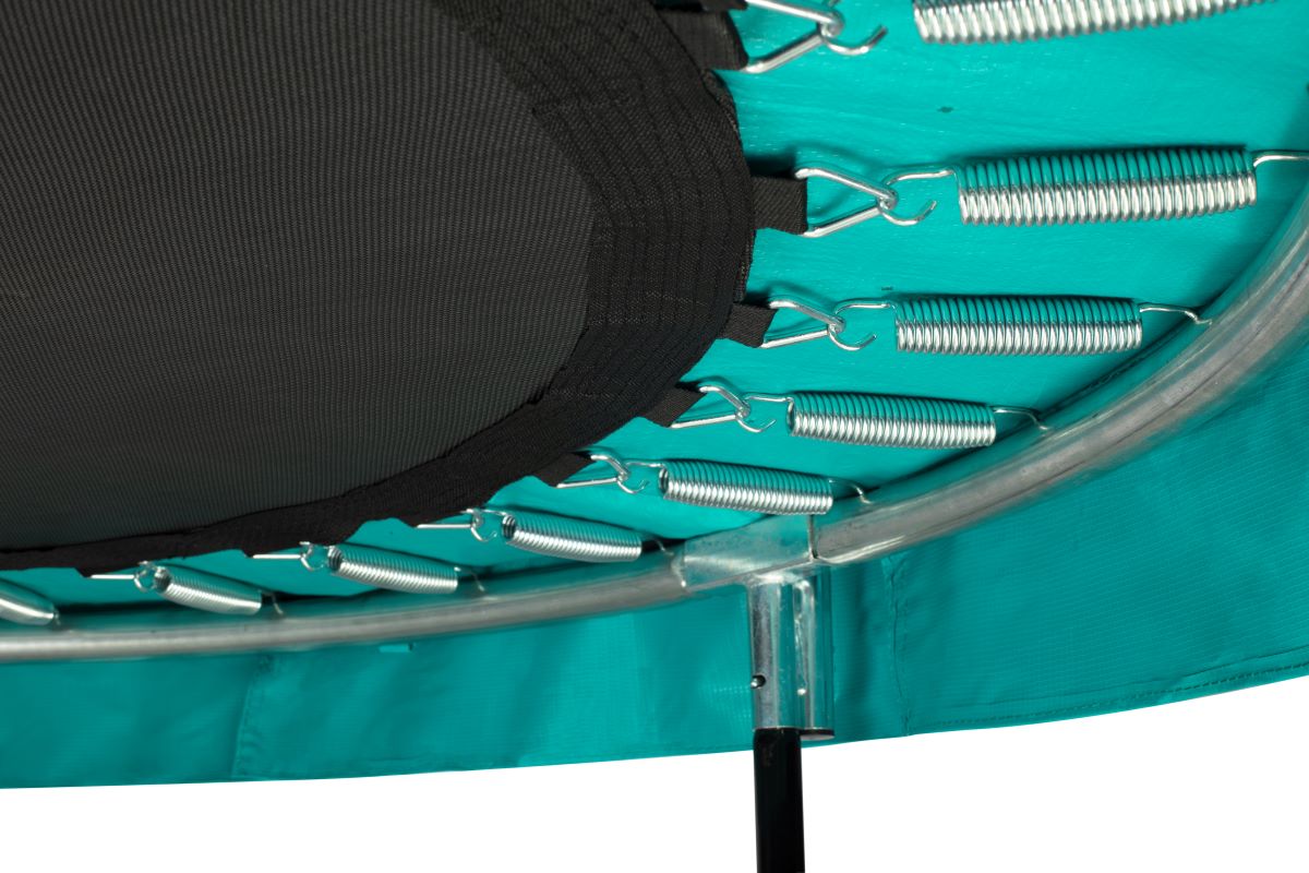 Salta Trampolin Comfort Edition - 153cm - Rund Grün - machsport – Bild 