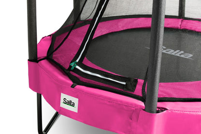 Salta Trampolin Comfort Edition - 153cm - Rund Pink - machsport