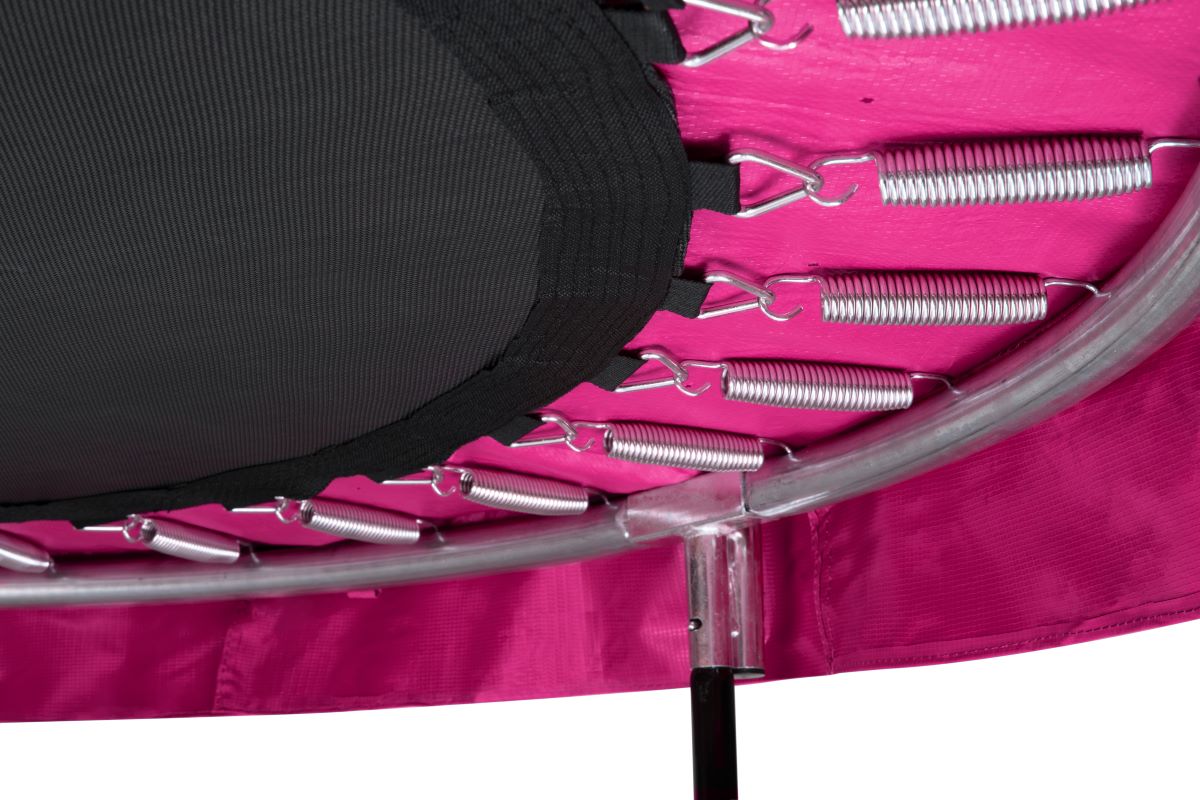 Salta Trampolin Comfort Edition - 153cm - Rund Pink - machsport – Bild 
