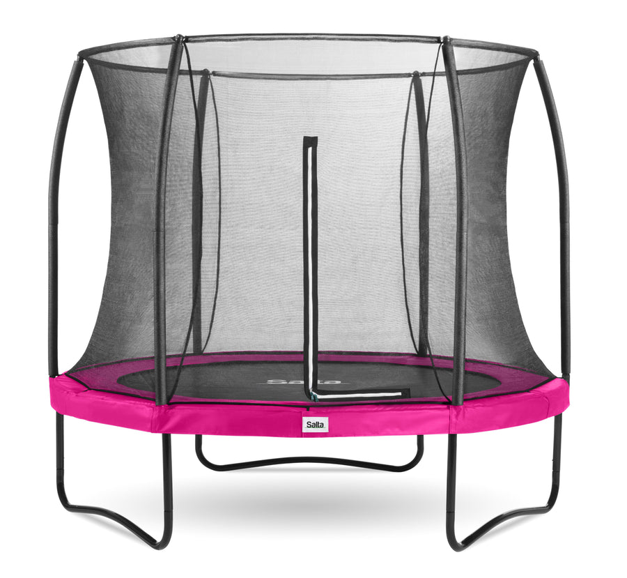 Salta Trampolin Comfort Edition - 183cm - Rund Pink - machsport