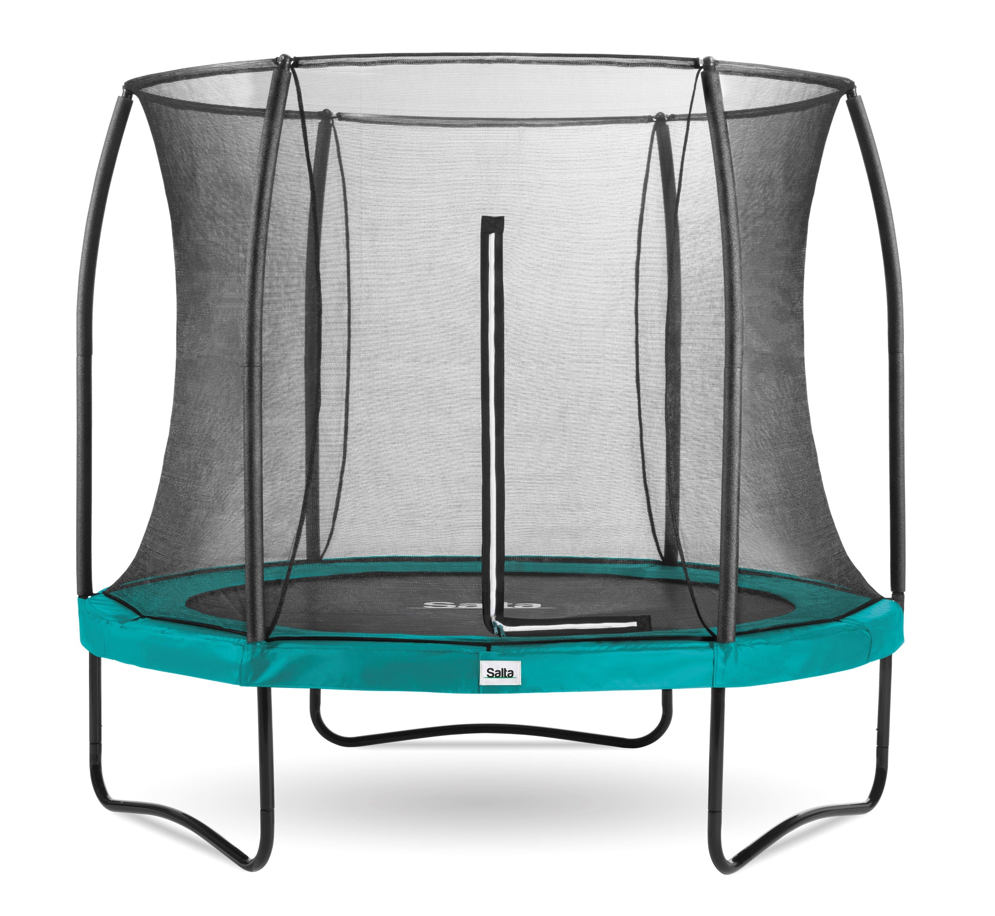 Salta Trampolin Comfort Edition - 251cm - Rund Grün - machsport – Bild 