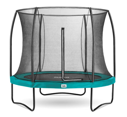 Salta Trampolin Comfort Edition - 251cm - Rund Grün - machsport