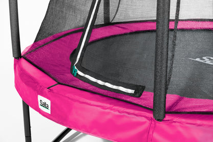 Salta Trampolin Comfort Edition - 305cm - Rund Pink - machsport