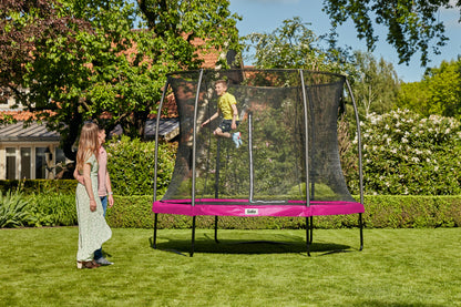 Salta Trampolin Comfort Edition - 305cm - Rund Pink - machsport