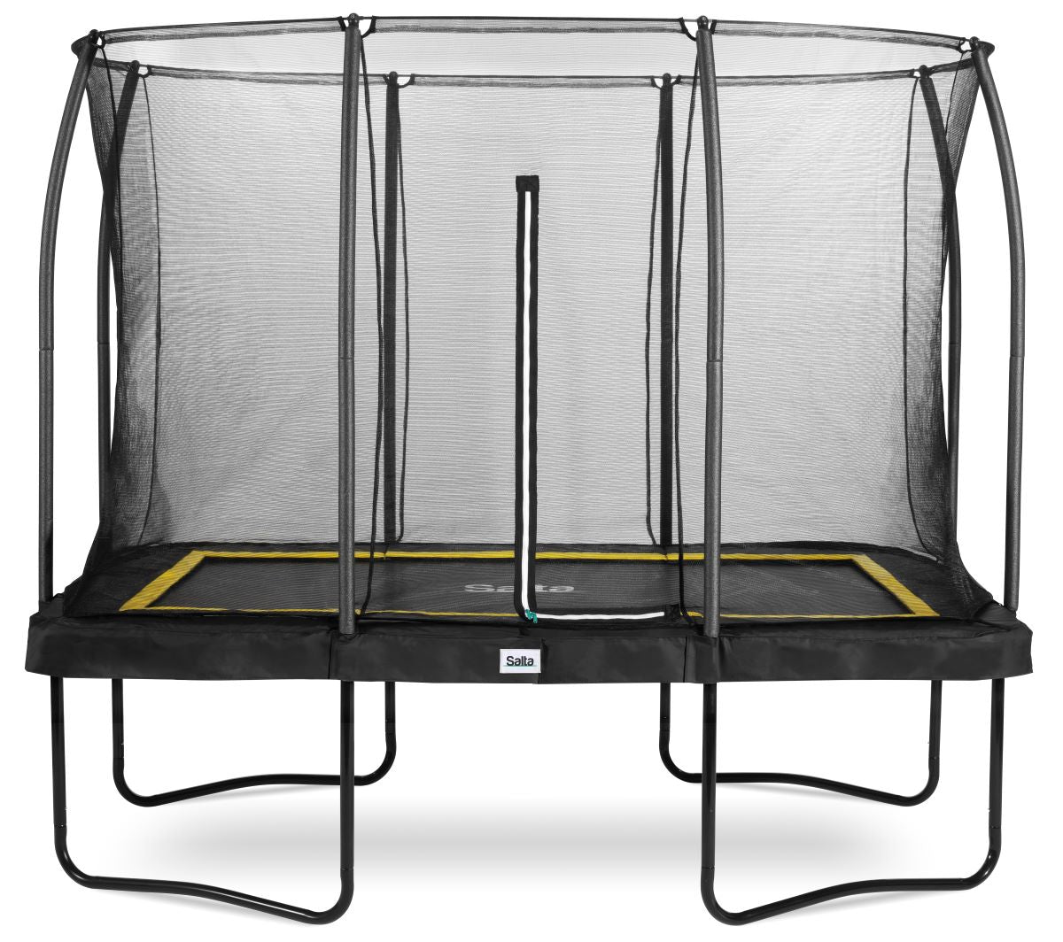 Salta Trampolin Comfort Edition - 305x214cm - Rechteckig Schwarz - machsport